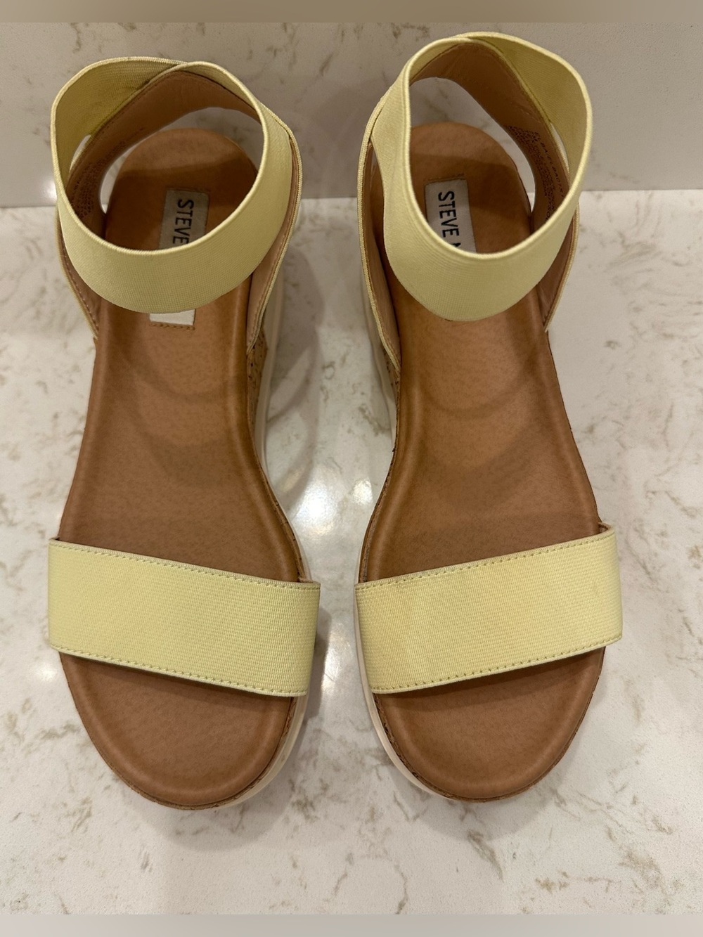 Steve Madden Elba Wedge Sandal 7 - Picture 3 of 9